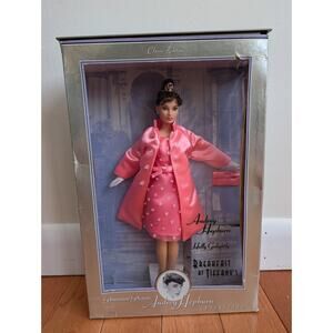 Mattel Barbie Audrey Hepburn Breakfast at Tiffany’s Holly Golightly in Pink